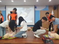 광주 광산소방서, 광산세무서 직원에 심폐소생술 교육