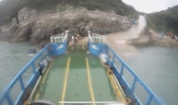 진도 해상추락 차량…선장과 마을주민이 운전자 구조