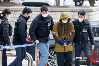 [포토]둔기 아내 살해 변호사 영장실질심사