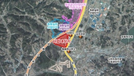 사천 IC 복합 유통산업 단지 도시개발사업 1단계 공사 완료