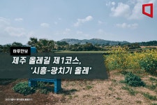 [하루만보]제주 올레길 제1코스, 시흥-광치기 올레