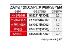 신한, DCM 존재감…빅4 체제로 굳어지나