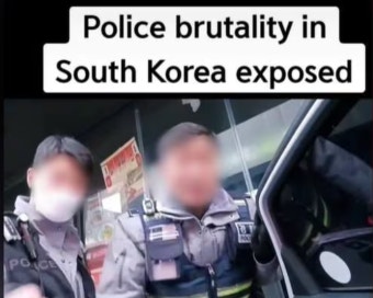 경찰관 조롱하고 영상 찍은 남아공 남성…