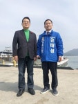 박지원 전 국정원장 “김태성 예비후보 국회로 보내주기 바란다”