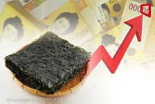 서민반찬 김, 너마저…K-푸드 열풍 부메랑, 金값 됐다
