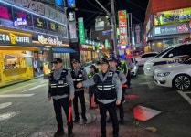광주남부경찰서, 범죄취약지 일대 야간 합동 순찰 실시