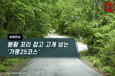 [하루만보]봉황 꼬리 잡고 고개 넘는 가평25코스