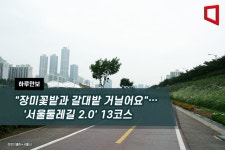 [하루만보]장미꽃밭과 갈대밭 거닐어요… 서울둘레길 2.0 13코스