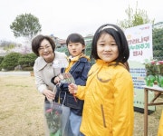 용산구 공원·가로 녹지대 봄꽃 4만7000여본 심어