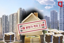 서울 분양가 격차 3.5배…포제스한강 1채로 경희궁 유보라 3.5채