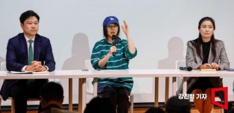 [포토] 민희진 어도어 대표, '하이브가 날 배신했다'