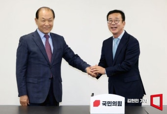[포토] 황우여, 홍철호 정무수석 접견…