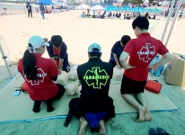 동명대 응급구조학과, 초·중학교 풋살대회 현장 의료봉사