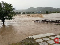 논산시 마을 잠기고 도로 유실 등 피해 속출
