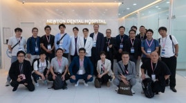 이제는 K-치과 열풍… 日 치과 방문단, 부산 뉴튼치과병원 벤치마킹