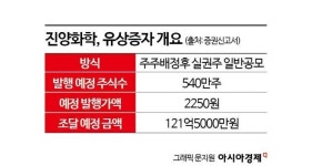 [증권신고서 읽는 기자]재무구조 악화에 다시 자금 조달하는 진양화학