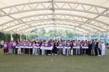 박강수 마포구청장 마포구청장기 게이트볼 대회 참가선수 격려