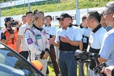 車경주대회 저변 확산 N페스티벌 현장 찾은 정의선 회장