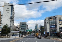 중화역 사거리 상습정체 해소... 중랑구, 중화역 사거리 우회전 차로 확장