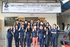 전남대 수의과 해외봉사단 NEO, 캄보디아서 의료봉사