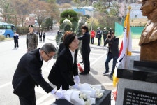 광주보훈청, 문성중학교서 서해수호의날 기념식 개최
