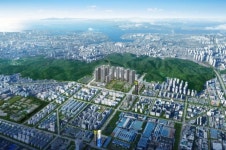 인근 원적산 공원, 제3보급단 공원녹지 등 해링턴 스퀘어 산곡역, 힐링라이프 실현
