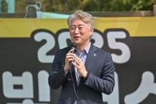 [포토] 김이강 광주 서구청장, 서빛마루시니어센터 행사 참석