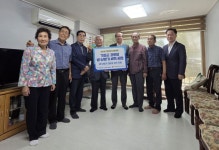 한수원 고리원자력본부, 기장군 경로당 냉난방기 200대 세척 지원