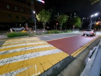 [포토] 세종시 대평동 어린이보호구역 시설물 파손