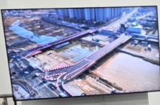 국토교통부, 유등교 가설교 긴급점검