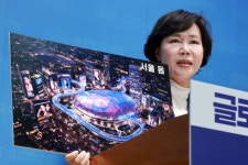 서울시장 출마 선언 전현희 DDP 철거 후 서울돔아레나 건설