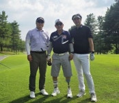 외발 상이군인과 암 4기 제대군인의 하루 54홀 ‘철인골프’ 도전
