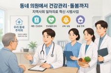 동네의원을 주치의로…건강관리·돌봄 연계한 일차의료 모델 구축
