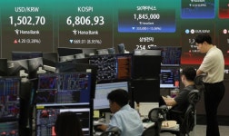 코스피, 삼전닉스 급락…기관·외인 순매도에 8%대 하락