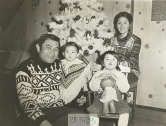 [한장의사진] 남궁원과 홍정욱, 아버지와 아들