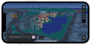 애플, iOS15서 증강현실 길안내·3D지도 띄운다