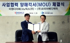 코리아메디케어-EDGC, 유전체 분석 서비스 활성화 공동 모색