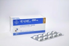 바이엘 넥사바, 중등도 간 기능에 보험 급여