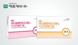 명문제약, 당뇨병 복합제 ‘명문리나글립틴듀오서방정’ 출시