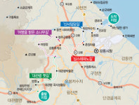 자분자분 걷노라면 고개 너머 솔향이 마중 나오네
