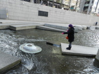 청계천에 던진 동전들 모아보니 직장인 한해 연봉