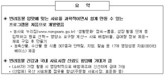반려동물 사료 재료 선정부터 배합까지 내 손으로!