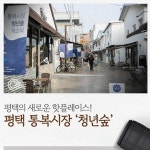 평택의 새 ‘핫플레이스’…통복 시장 ‘청년숲’
