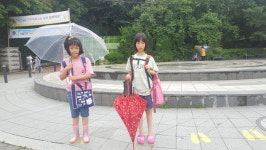 횡단보도 앞 노란 발자국 정체는?