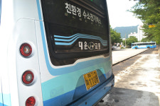[타보니] 대통령 탄 ‘수소버스’ 직접 타봤더니