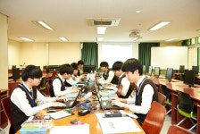 [가보니] 취업률 77% 고등학교에 가보다