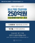 중소기업 긴급지원 250억원 긴급경영안정자금 공급
