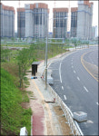 수완신도심 자전거 도로 `엉터리’
