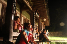 너브실이 북적거리다   광곡마을 `월봉서원’