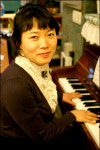 삼겹살 굽고 피아노도 치고-박미정 씨